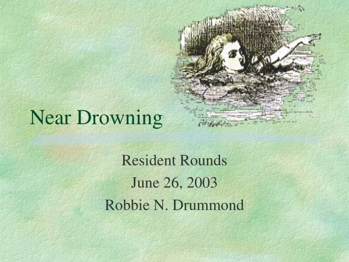 near drowning
