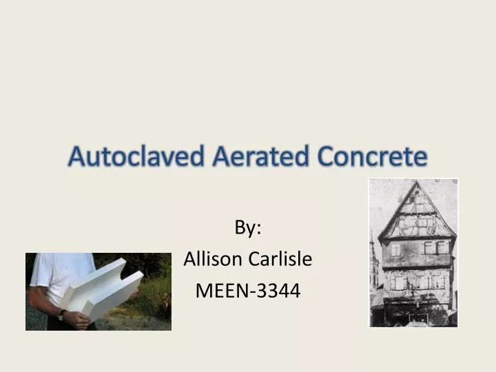 autoclaved aerated concrete