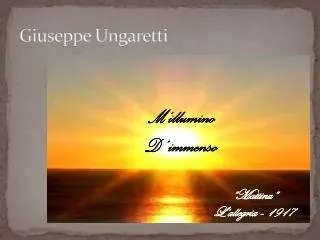 giuseppe ungaretti