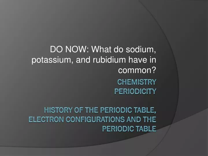 do now what do sodium potassium and rubidium have in common