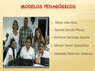modelos pedag gicos