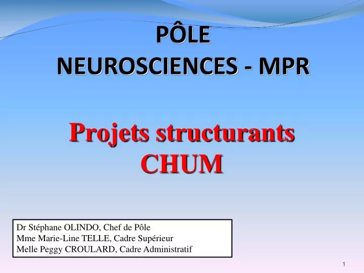 projets structurants chum