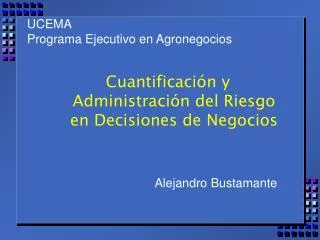 ucema programa ejecutivo en agronegocios