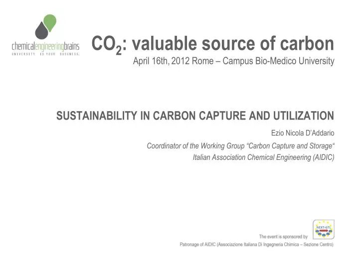 co 2 valuable source of carbon