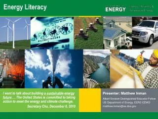 Energy Literacy