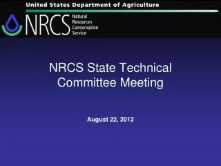 NRCS State Technical Committee Meeting