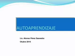 autoaprendizaje