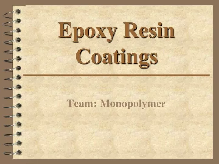 epoxy resin coatings
