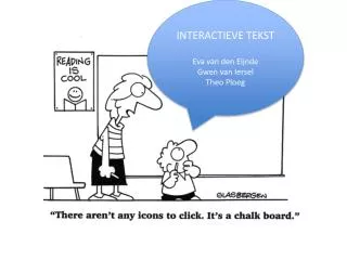 interactieve tekst