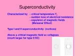 Superconductivity - slide 1