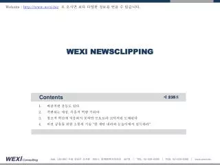 wexi newsclipping