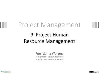 Project Management