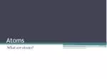 Atoms - slide 1