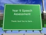 Inspiring Achievements: A Year 9 Assembly Speech - slide 1