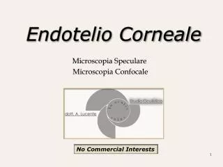 endotelio corneale