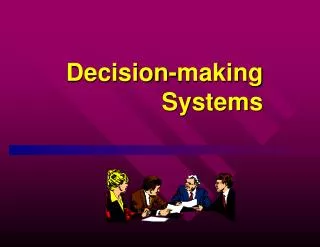 Decision-making Systems