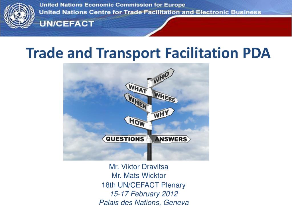 PPT - Trade and Transport Facilitation PDA PowerPoint Presentation ...