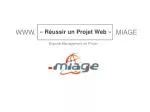 «  Réussir un Projet Web  » - slide 1