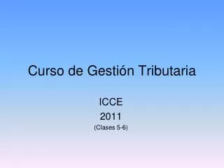 curso de gesti n tributaria