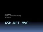 Asp.Net mvc - slide 1