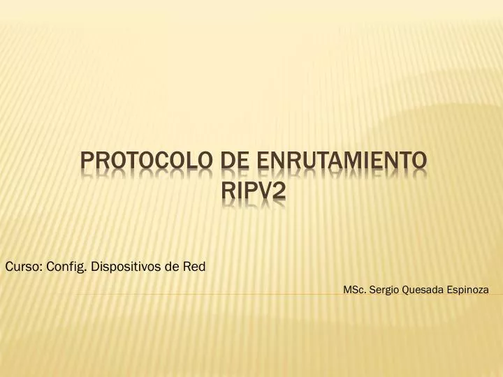 protocolo de enrutamiento ripv2
