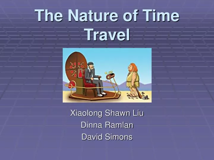 the nature of time travel