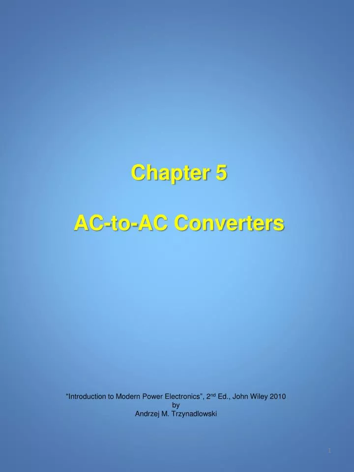 chapter 5 ac to ac converters