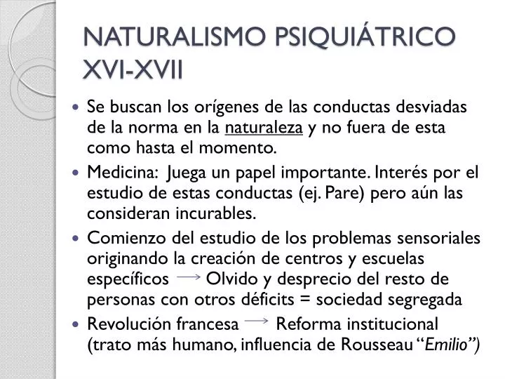 naturalismo psiqui trico xvi xvii