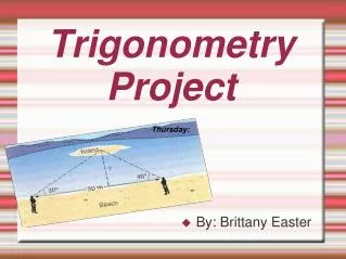 Trigonometry Project