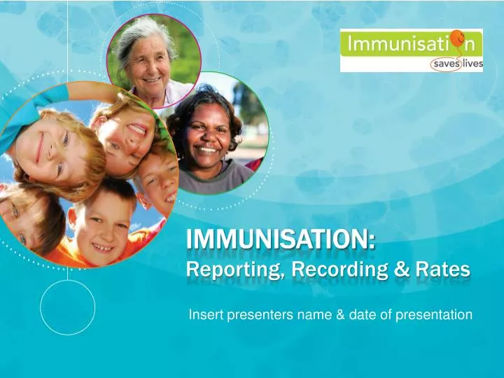 immunisation reporting recording rates