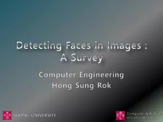 Detecting Faces in Images : A Survey