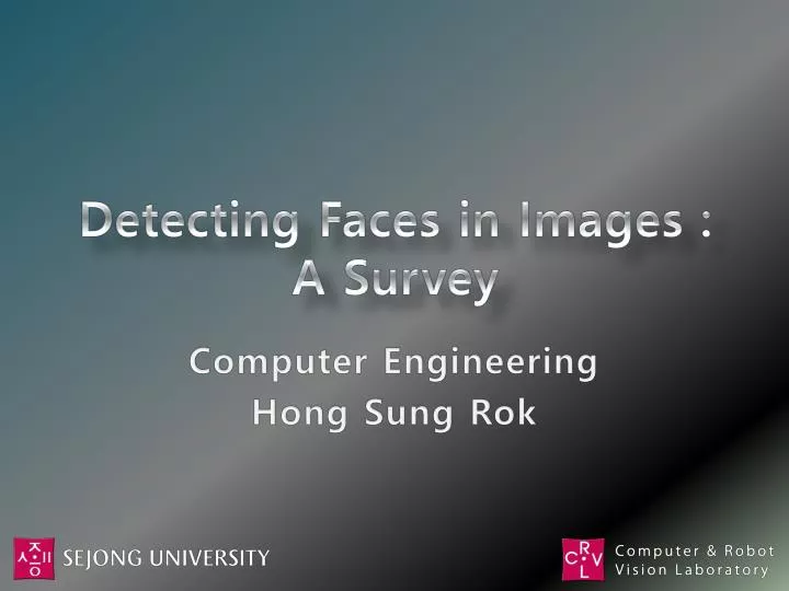 detecting faces in images a survey