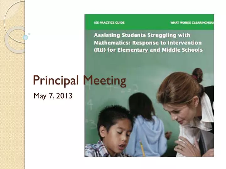principal meeting