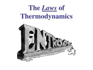 The Laws of Thermodynamics