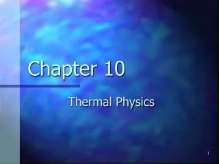 Thermal Physics