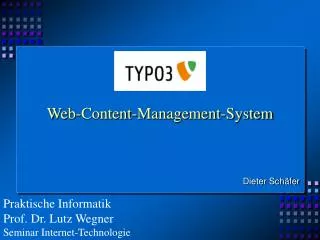 web content management system