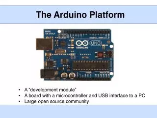 The Arduino Platform