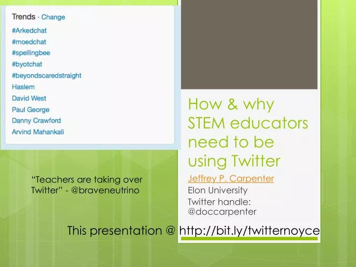 how why stem educators need to be using twitter