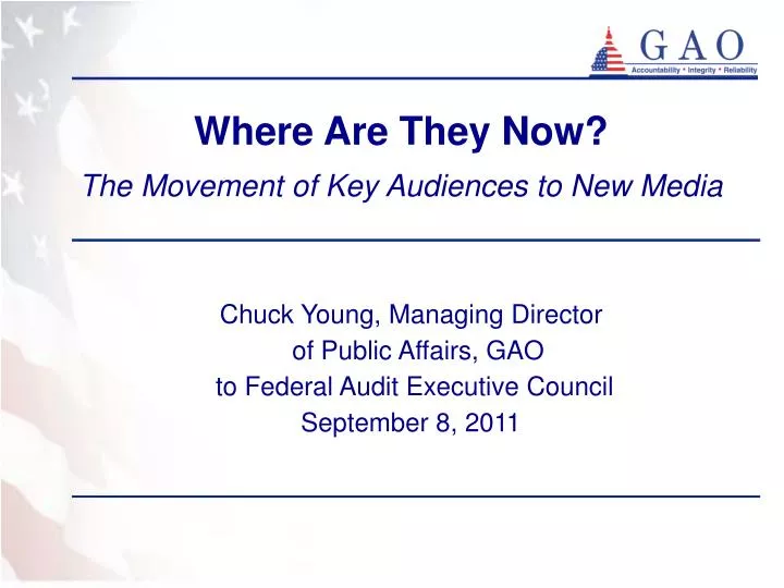 where are they now the movement of key audiences to new media