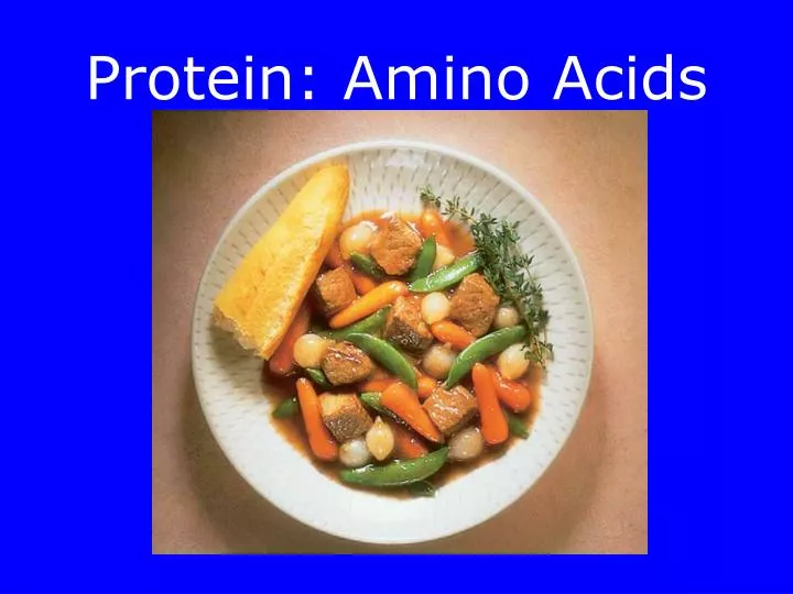 protein amino acids