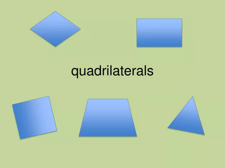 quadrilaterals