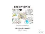 Effektiv læring - slide 1