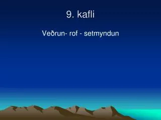 9 kafli