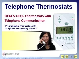 Telephone Thermostats