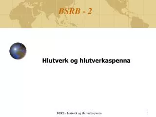bsrb 2