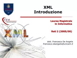 xml introduzione