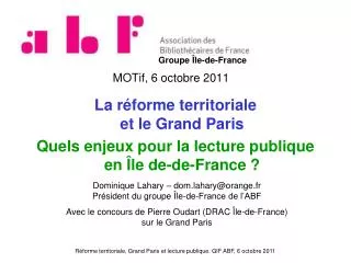 motif 6 octobre 2011