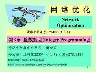 3 integer programming
