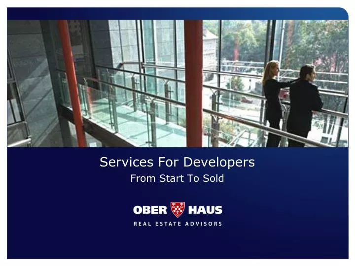services for developers