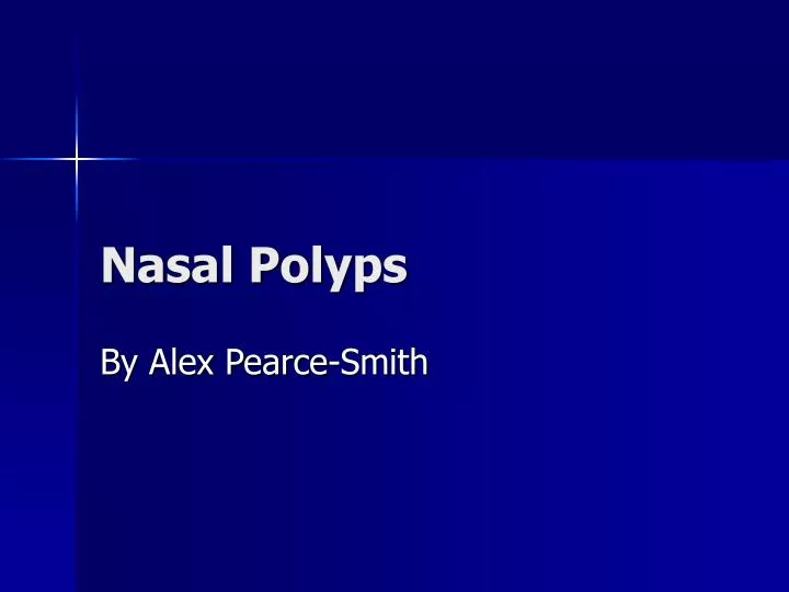 nasal polyps